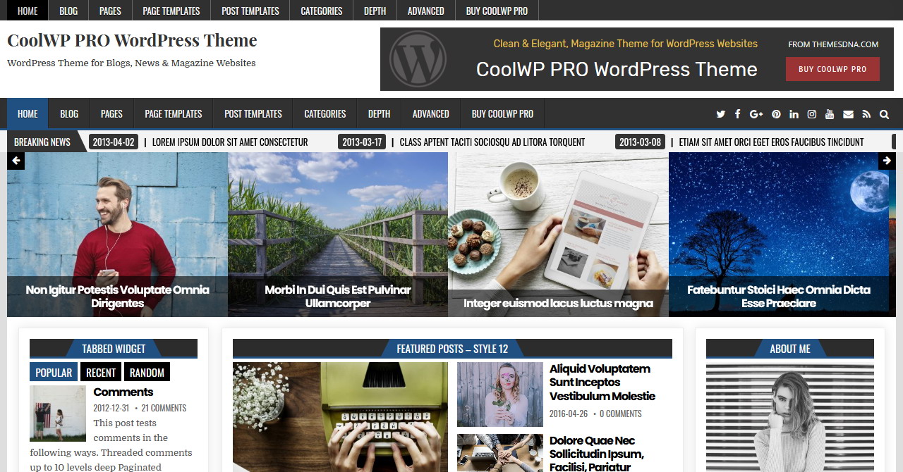 Documentation - CoolWP PRO WordPress Theme