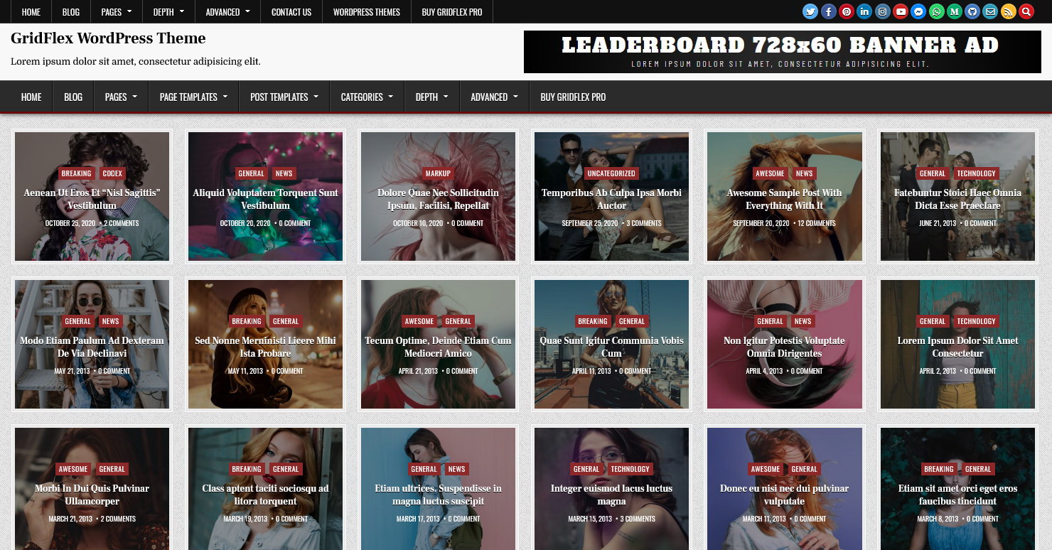 Documentation - GridFlex WordPress Theme