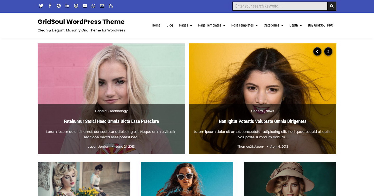 Documentation - GridSoul WordPress Theme