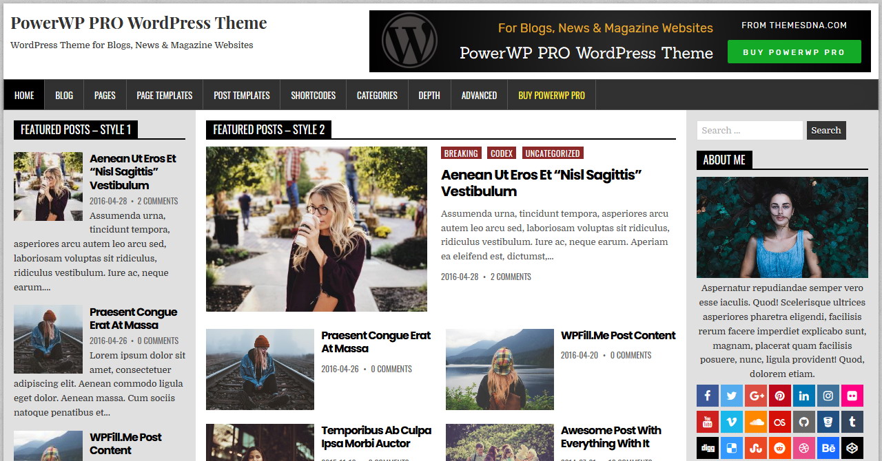 Documentation - PowerWP PRO WordPress Theme